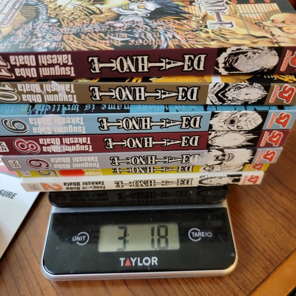 7 Lot Shonen Jump Advanced DEATH NOTE Tsugumi Ohba Takeshi Obata 2 5 6 8 9 10 11 - Picture 4 of 10